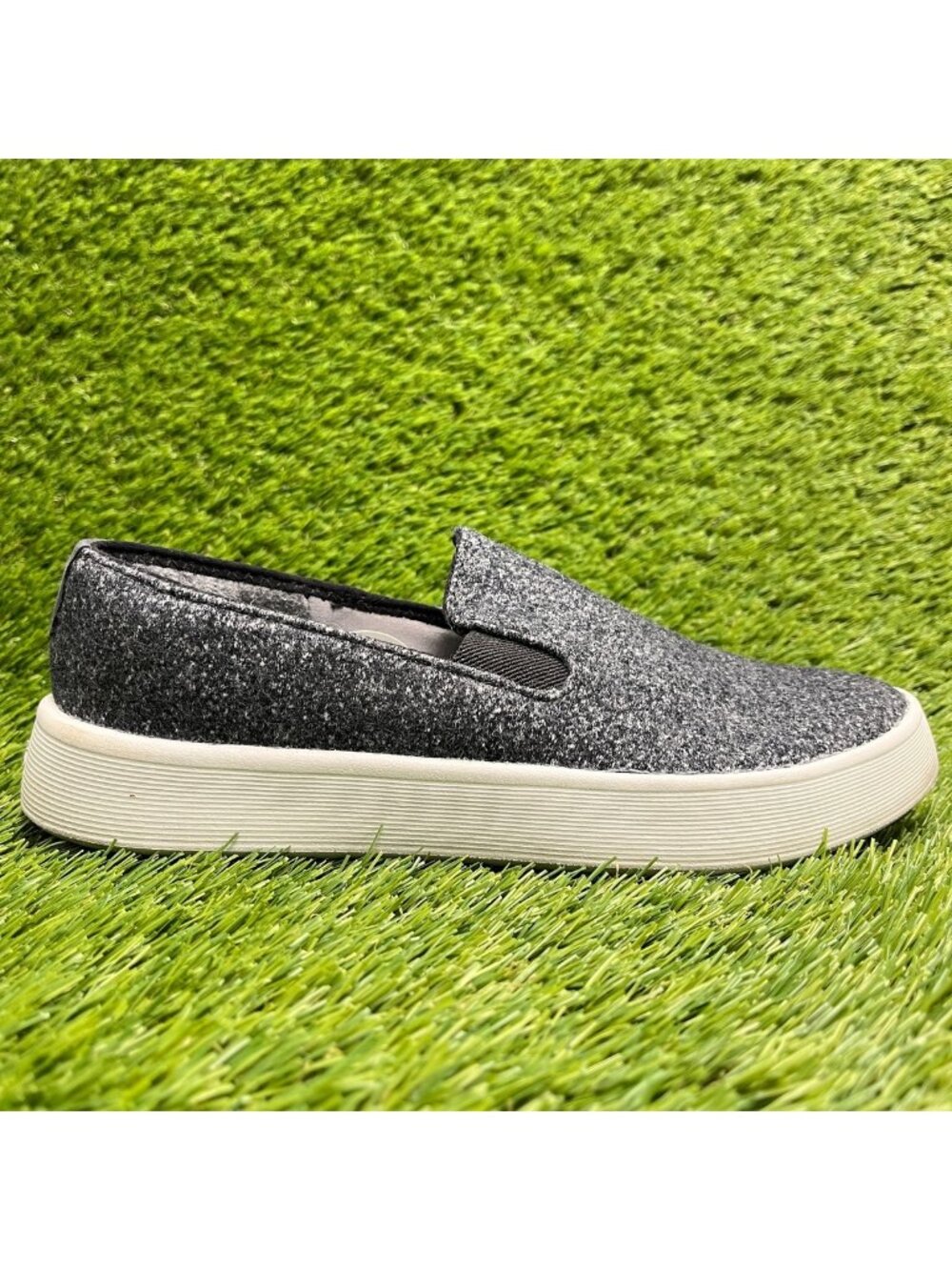 Allbirds Wool Cruiser Slip-On Womens Size 6 Gray Casual Slip On Shoes Sneakers